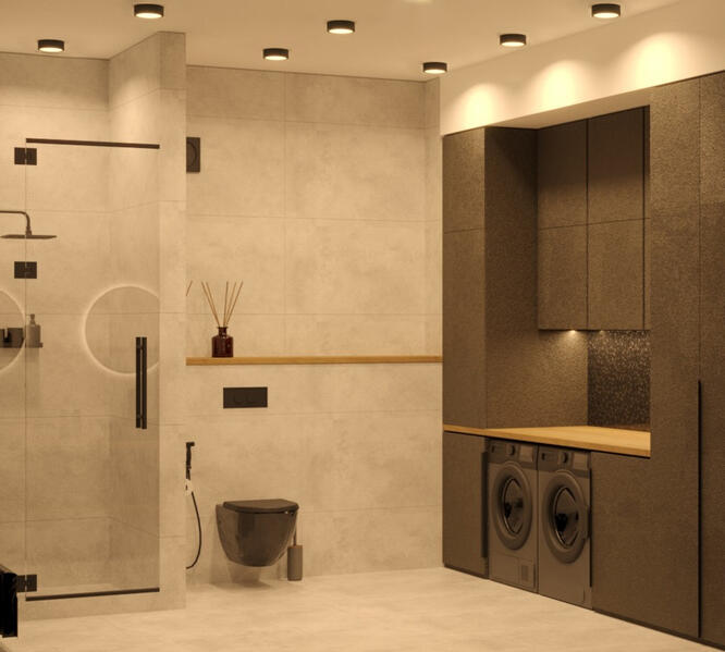 Master bathroom. Gr.floor