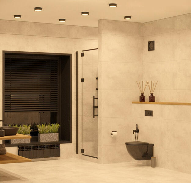 Master bathroom. Gr.floor